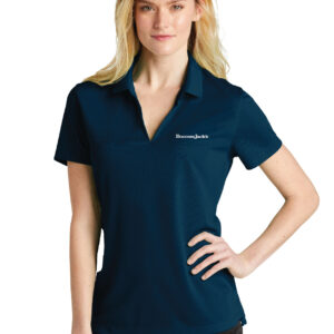 Ladies Nike Dri-FIT Micro Pique 2.0 Polo (Navy)