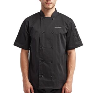 Artisan Collection by Reprime Unisex Short-Sleeve Recycled Chef's Coat